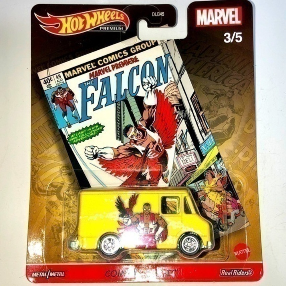 ♨️ Hot Wheels Premium x Marvel’s Falcon Combat Medic 3/5